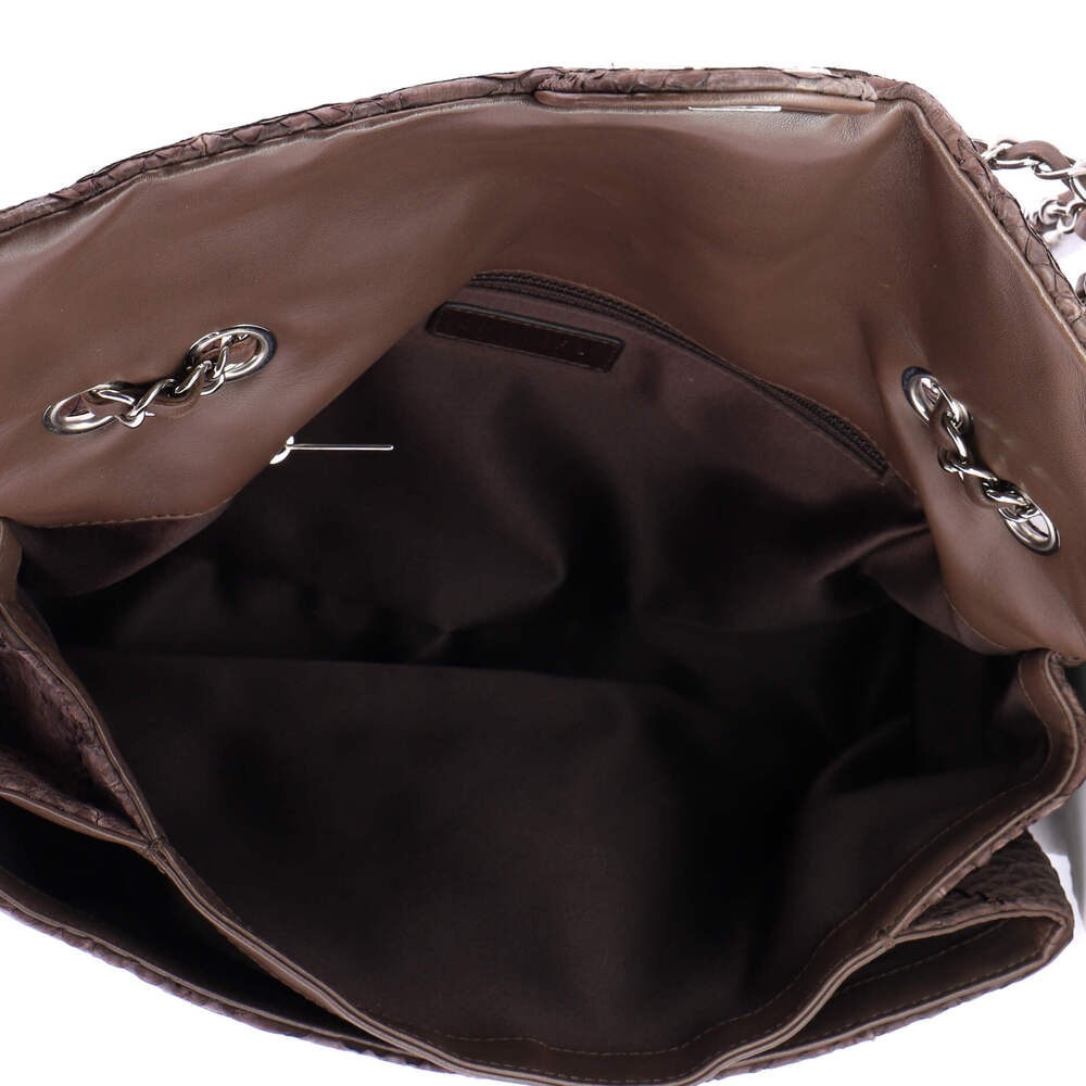 Chanel Classic Single Flap Bag Python #249204C42B - Picture 5 of 7
